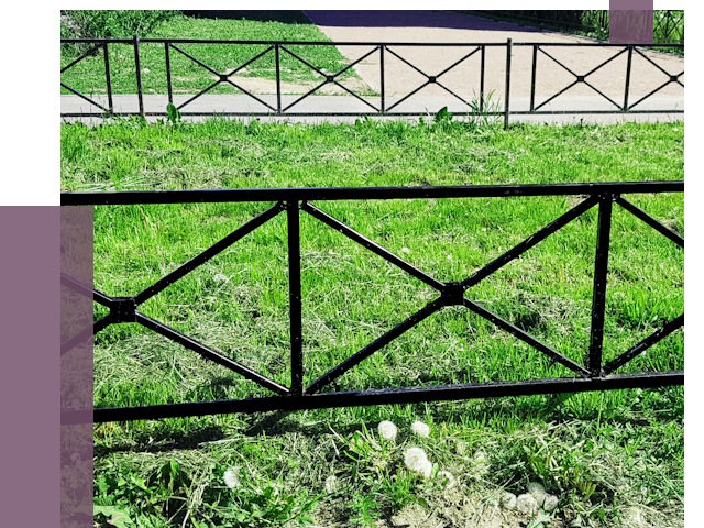 Металлические газонные ограждения в Сосногорске от 4333 руб.