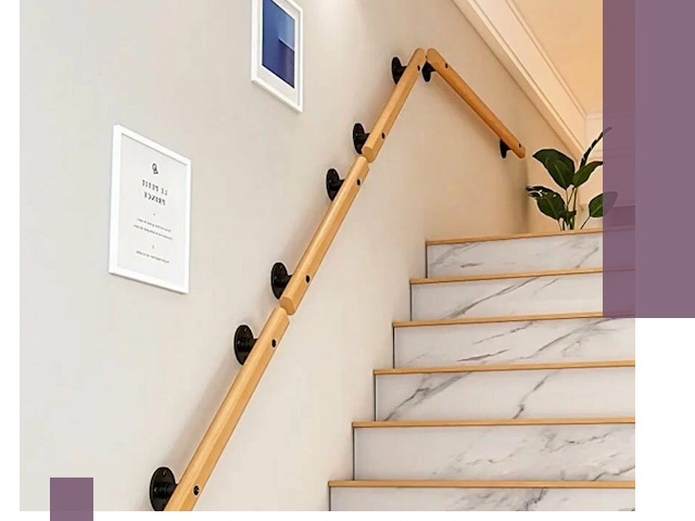 Поручни металлические и деревянные под ключ в Сосногорске