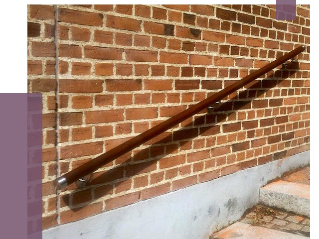 Изготовление пристенных поручней в Сосногорске от 4487 руб. — ПРОЛЁТ-Сно