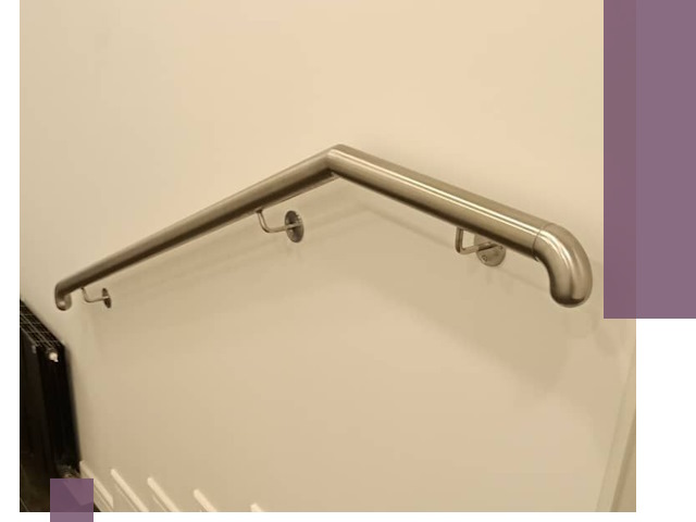 Изготовление пристенных поручней в Сосногорске под ключ за сроки