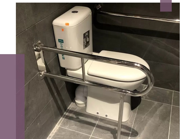 Поручни для санузлов в Сосногорске от 4333 руб.  | ПРОЛЁТ-Сно