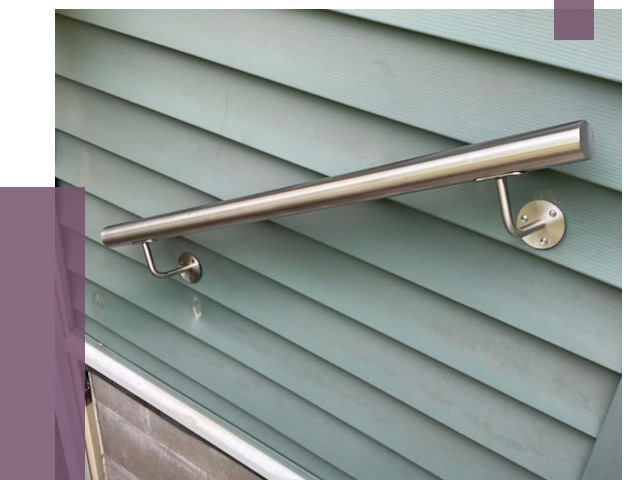 Поручни из нержавеющей стали в Сосногорске от 7737 руб.  | ПРОЛЁТ-Сно